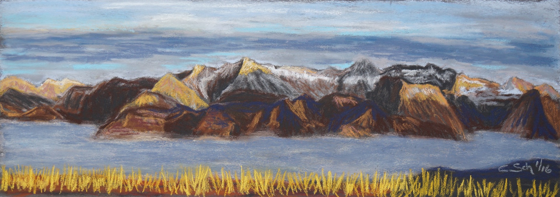 Herbstabend Allgäuer Alpen 